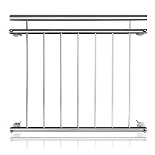 Französischer Balkon aus Edelstahl