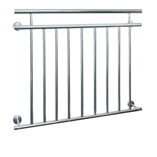 Französischer Balkon in Silber