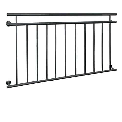 Französischer Balkon in Anthrazit XL